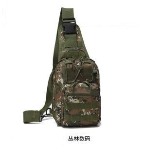 Tactical Cross-Body Shoulder Sling Bag For EDC, Outdoor Sports, Travel Daypack, And Camping Adventures